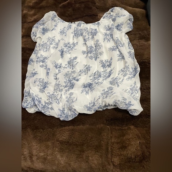 Gorgeous 100% Silk Summer Top Size Medium - Picture 9 of 11